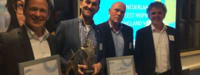 Rob Beltman wint PIM Marketing Literatuur Prijs 2017