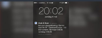 Pushbericht Zoek & Scan verstoort Dodenherdenking