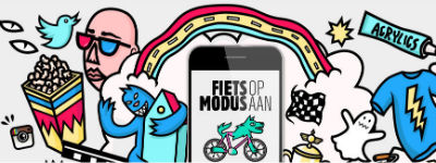 Fietsmodus-app van N=5 houdt je offline in het verkeer