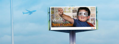 ING en TBWA starten internationale campagne op Schiphol: 'World, here I come!'