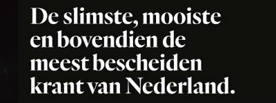 JWT-campagne Het Parool 'overstijgt het Amsterdamse'