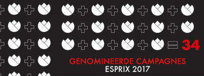 Esprix-jury nomineert 34 campagnes
