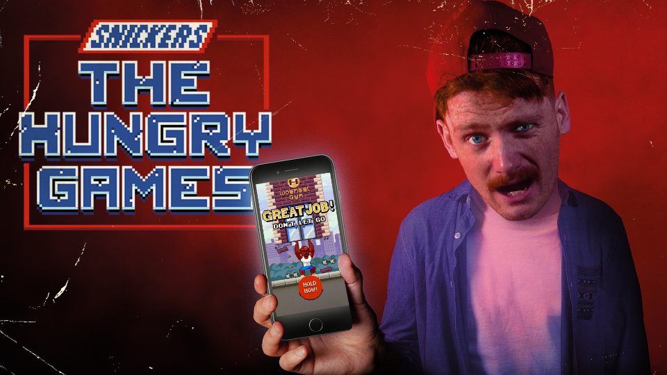 Snickers hackt Instagram met The Hungry Games