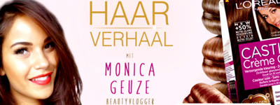 Vlogger Monica Geuze hoofdpersoon in L'Oreal campagne 