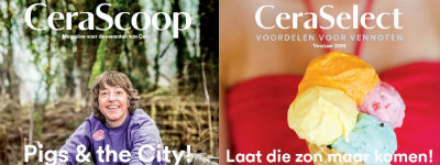 Twee nieuwe magazines voor Cera, made by Propaganda 