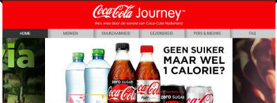 Coca-Cola Journey: 'Belangrijk om transparant te zijn'