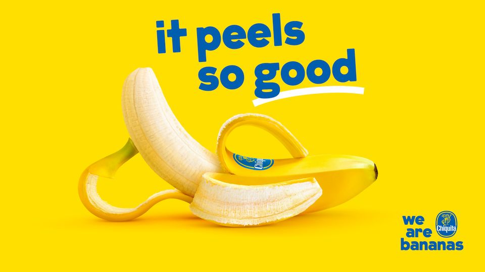 Chiquita lanceert nieuwe campagne ‘It peels so good’