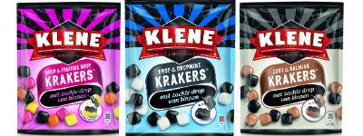 SoGood ontwikkelt verpakkingen voor nieuwe dropsoort Klene Krakers