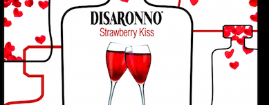 Moschino loves Disaronno  voor Valentijnsdag