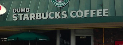 Nep-Starbucks zet winkelstraat op zijn kop