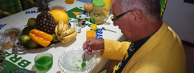 Braziliaanse WK-gek eet enkel nog geel groen