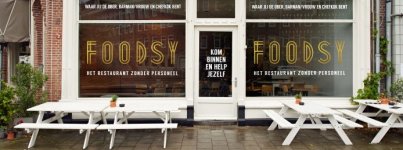 Foodsy-restaurant zonder personeel blijkt stunt FNV Horeca