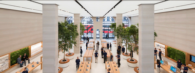 [beeldimpressie] Apple Store voortaan Apple