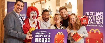McDonald's maakt duizenden nieuwe overnachtingen in Ronald McDonald Huizen mogelijk