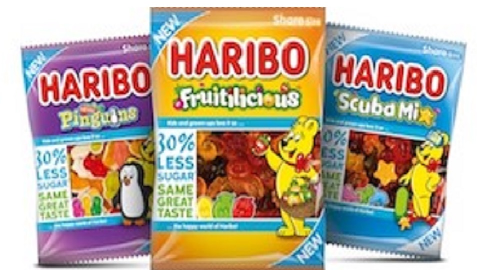 Haribo lanceert suikerarme varianten