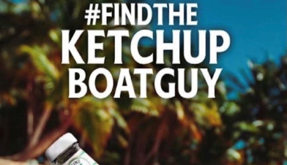 Heinz geeft nieuwe boot aan man die op ketchup overleefde 