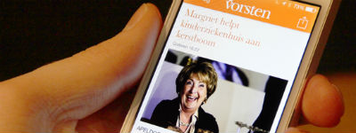 Tijdschrift Vorsten komt met 'koninklijke' app