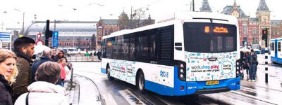 Exterion Media wint aanbesteding GVB-bussen Amsterdam