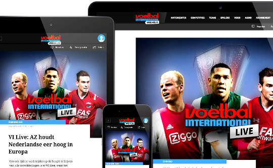 Voetbal International zet vol in op live publishing