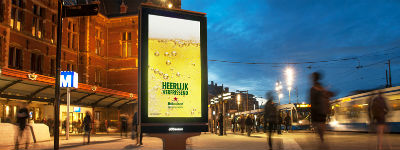 JCDecaux start met digitaal mupi-netwerk Métropole