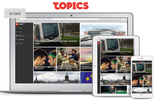 Persgroep lanceert Topics, digitale service voor abonnees