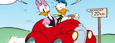 Donald Duck en AutoWeek verkopen samen auto's