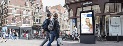JCDecaux breidt digitale Mupi-netwerk uit naar Utrecht