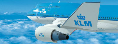 KLM doet papieren krant in de ban