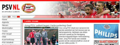 PSV lanceert nieuwe site en app