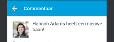 LinkedIns Connected App voor Android  beschikbaar in het Nederlands