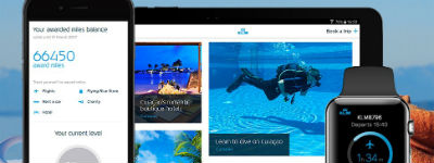 KLM restylet smartphone en tablet app 