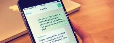  Transavia lanceert WhatsApp in zeven talen
