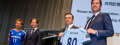 Nissan sponsor van Manchester City's netwerk aan voetbalclubs