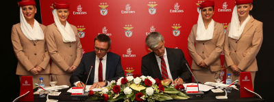 Emirates breidt voetbalnetwerk uit met Benfica