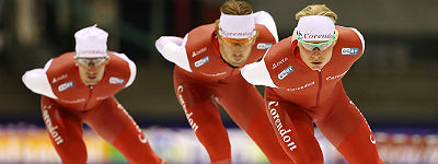 Odlo kledingpartner schaatsploeg Team Corendon