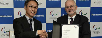 Panasonic official partner Paralympische Spelen