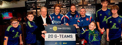 Ajax, Aegon en Fonds Gehandicaptensport geven G-voetbal een impuls