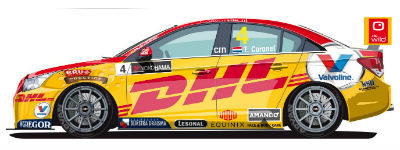 Tom Coronel met DHL in nog een jaar toerwagensport