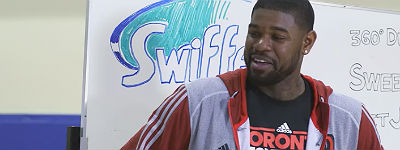 Beste activatie in NBA: Swiffer en Toronto Raptors