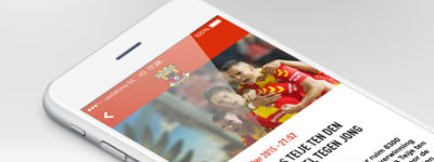 Sponsor Wemessage lanceert Go Ahead Eagles-app