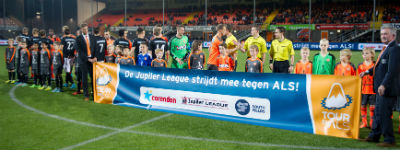 Clubs uit Jupiler League voeren actie tegen ALS