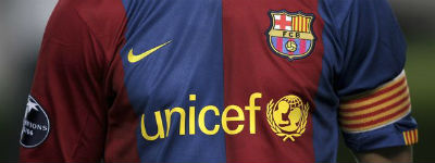 FC Barcelona verlengt en verhoogt sponsoring Unicef