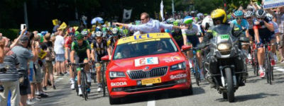 Skoda voor 13e keer autosponsor Tour de France