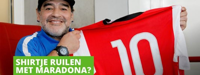 Maradona in zee met Bavaria en Energiedirect