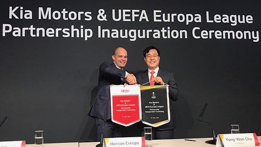 Kia sluit partnership met Europa League