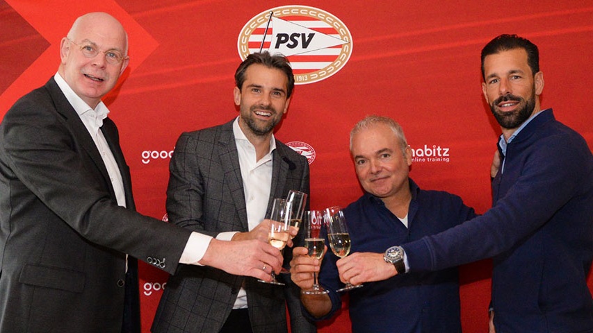 PSV strikt GoodHabitz als rugsponsor