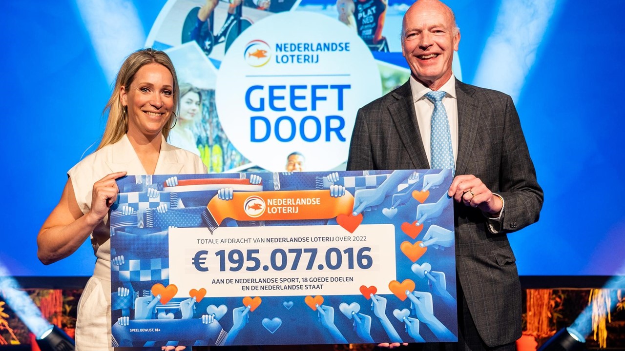 Afdracht Nederlandse Loterij groeit naar 195 miljoen