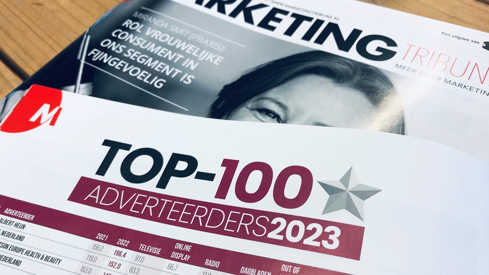 Top 100 Adverteerders 2023 Van Nielsen En MarketingTribune Bekend ...