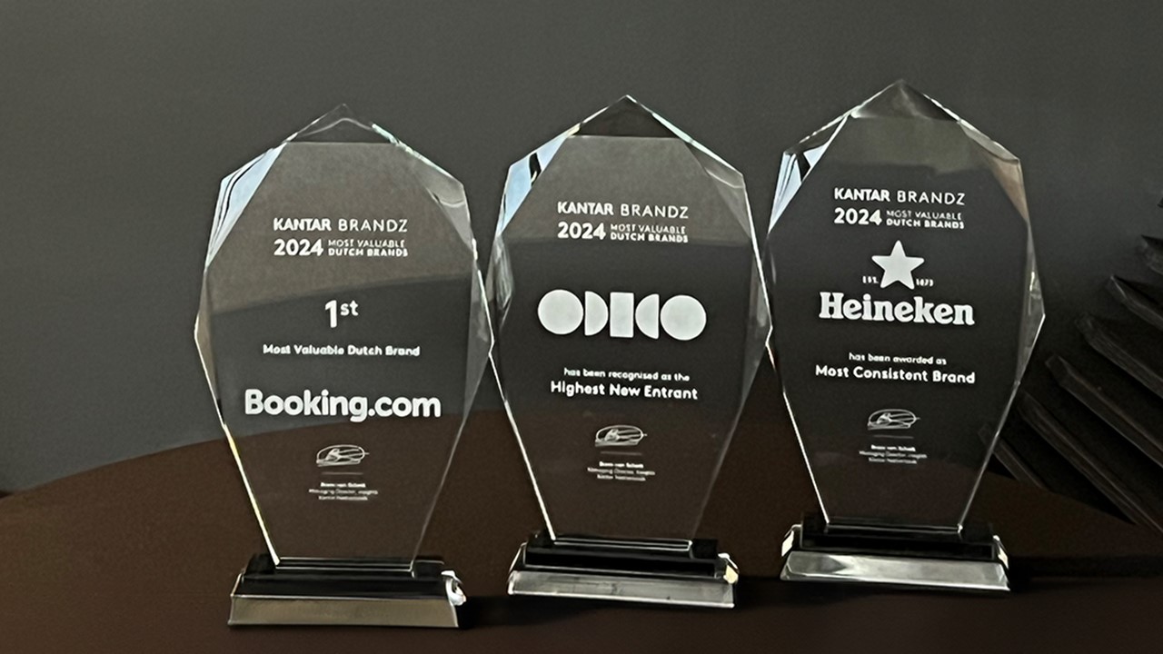 Kantar BrandZ Top 30: 'Booking.com meest waardevolle Nederlandse merk'