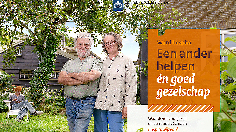 Rijk start informatiecampagne “Word hospita!” tegen kamertekort